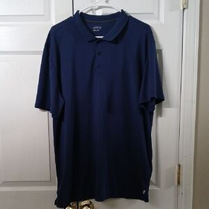 BCG navy blue short sleeve polo casual shirt  Sz 2XL EUC